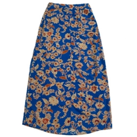 Jessica Simpson SET: Irin Top/Jildie Skirt, Southern Beauties Blue/Orange XS NWT - Picture 14 of 16